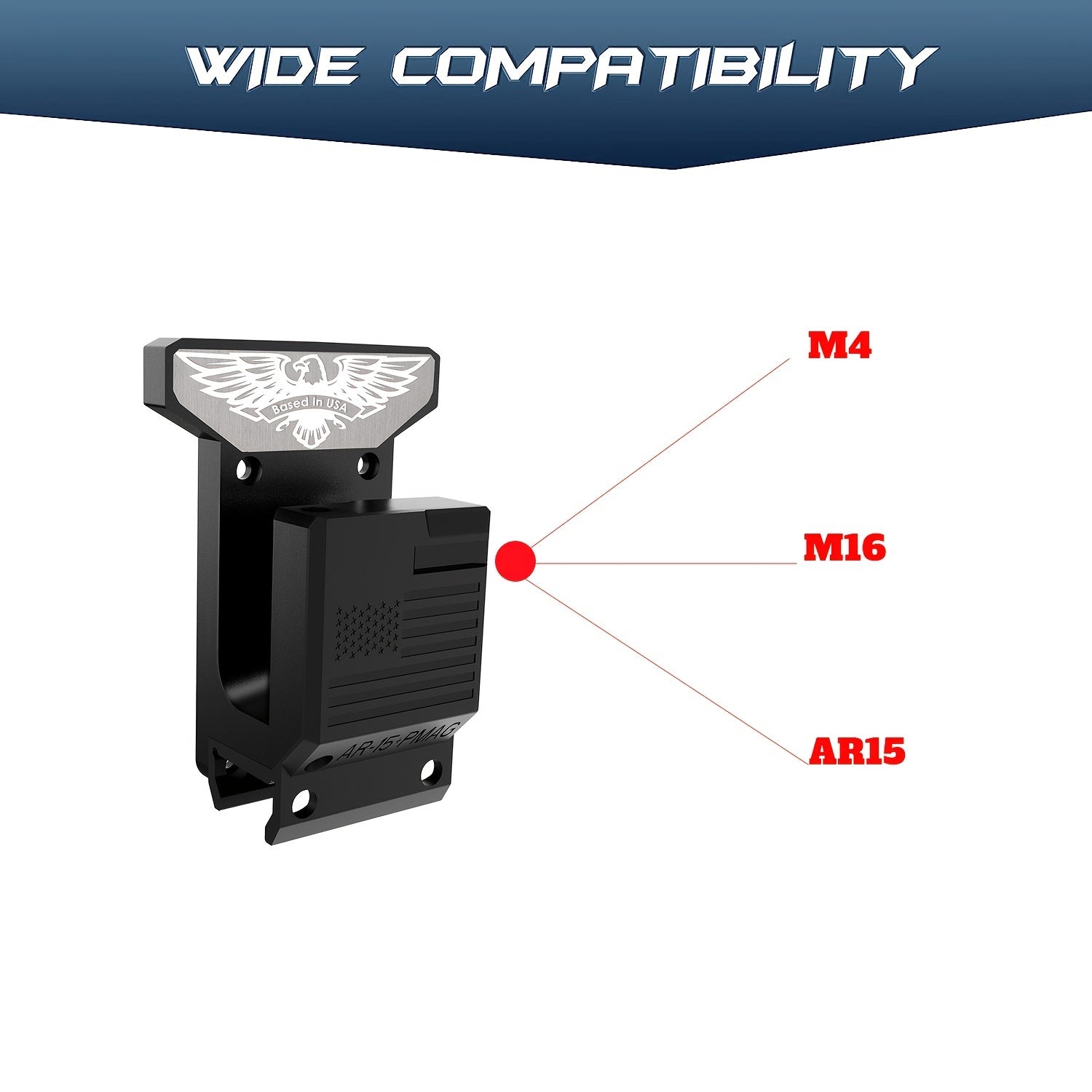 2-In-1 Wall Mount PA Material - Supports Up To 158.76KG