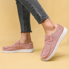 Women's Lightweight Walking Shoes Low Top Sport Flat Shoes