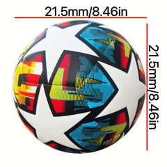 1pc No 5 PU Soccer Ball for Outdoor Competition Training