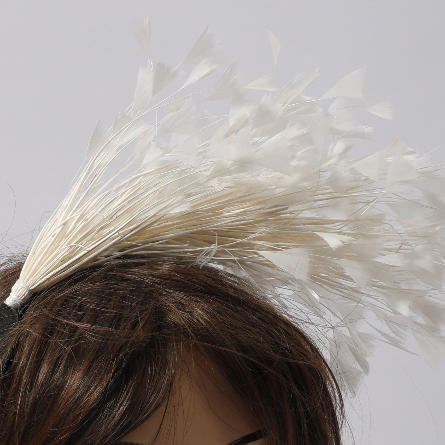Faux Feather Headband Hair Band for Party