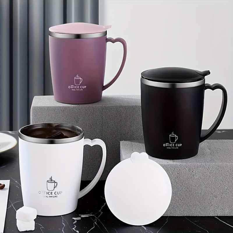 350ml Stainless Steel Water Cup Leakproof Coffee Cup