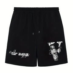 Men's Casual V Pockets Pleated Shorts for Summer