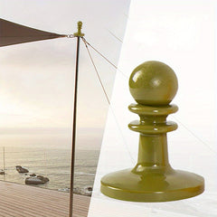 Canopy Pole Lightning Protection Cap Outdoor Camping Tent Support