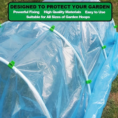 20 30pcs Greenhouse Clamps Secure Your Garden Netting Easily