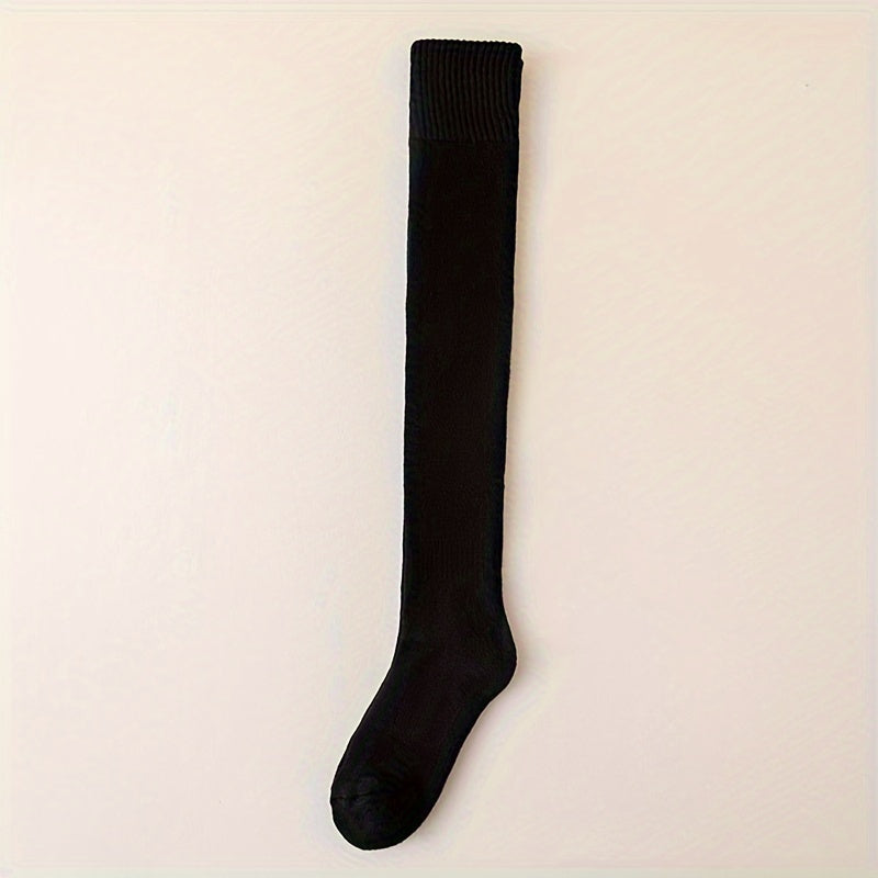 1pair Over The Knee Socks Long Socks Dance Socks