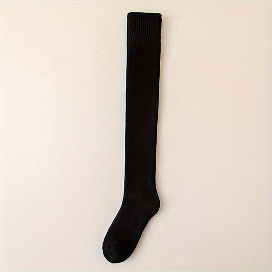1pair Over The Knee Socks Long Socks Dance Socks