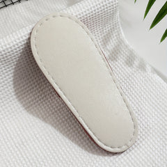Checkered Open Toe House Slippers Anti-Skid Slip-ons for Men