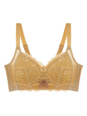 Breathable Lace Full Cup Bra Comfortable Wire Bras Women's Lingerie