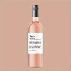 6pcs Funny Happy Birthday Bottle Tags Wine Bottle Stickers