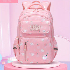 Cartoon Bunny School Bag Large Capacity Backpack for Kids