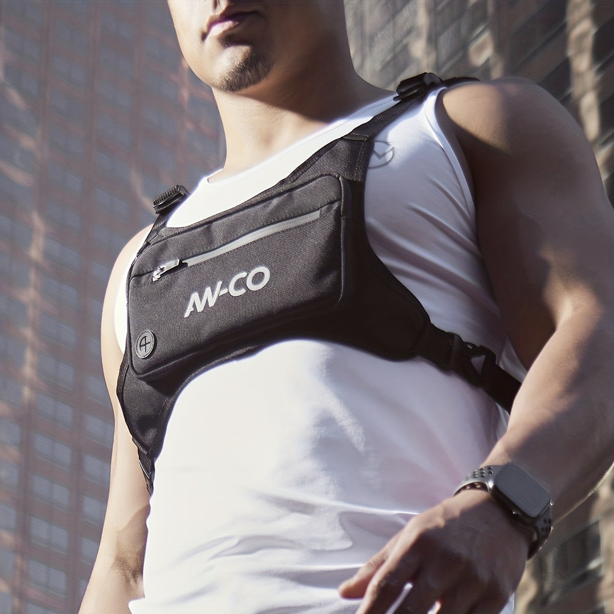 Outdoor Sports Chest Bag Chest Rig Bag Phone Holder