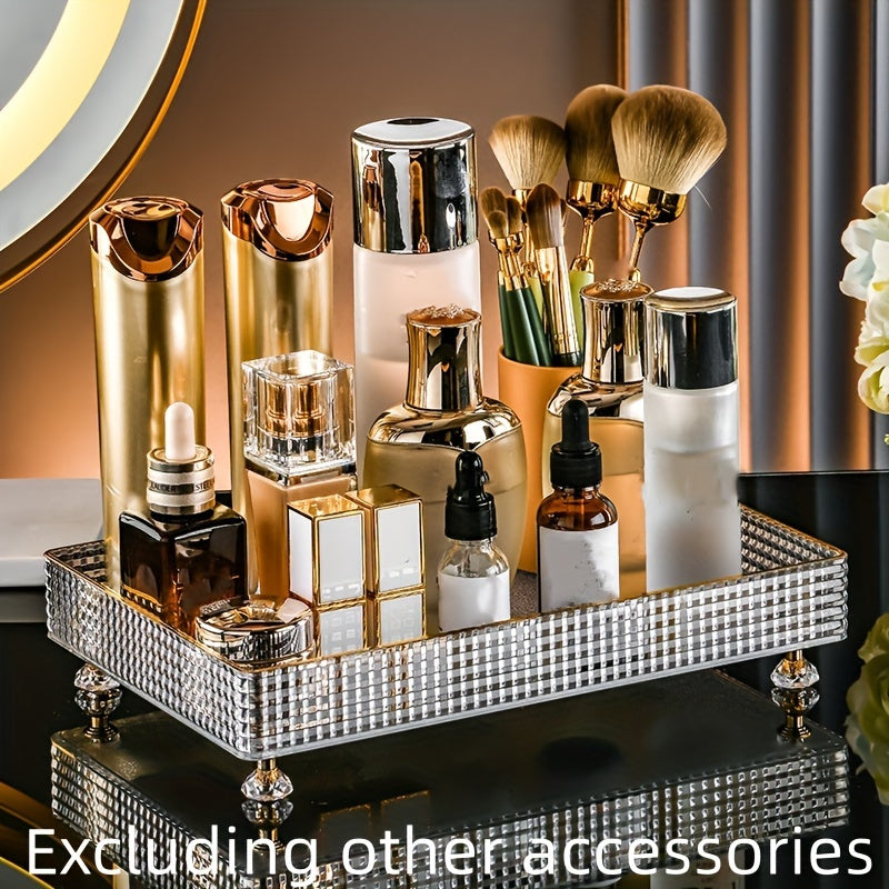 Cosmetics Storage Tray Lipstick Skincare Products Organizer