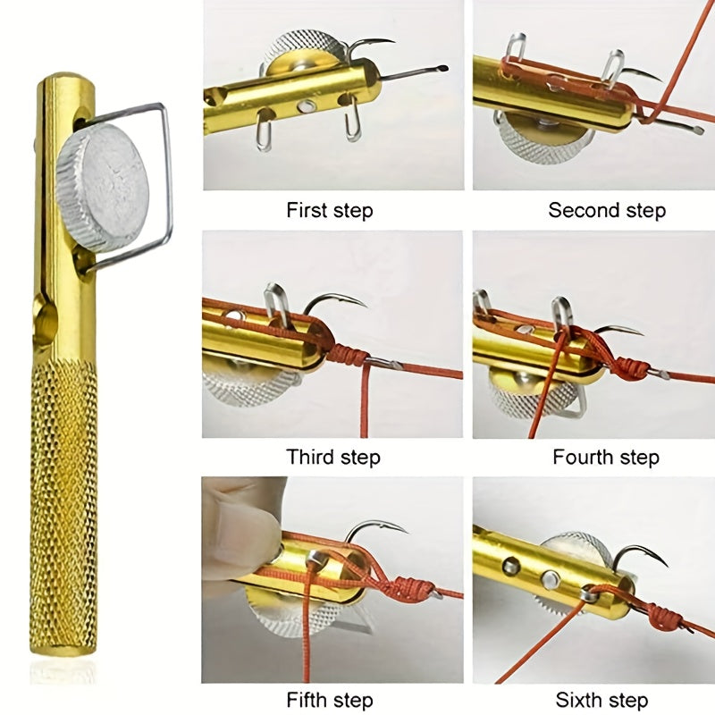 Metal Sub Line Knotting Tool Fishing Accessories