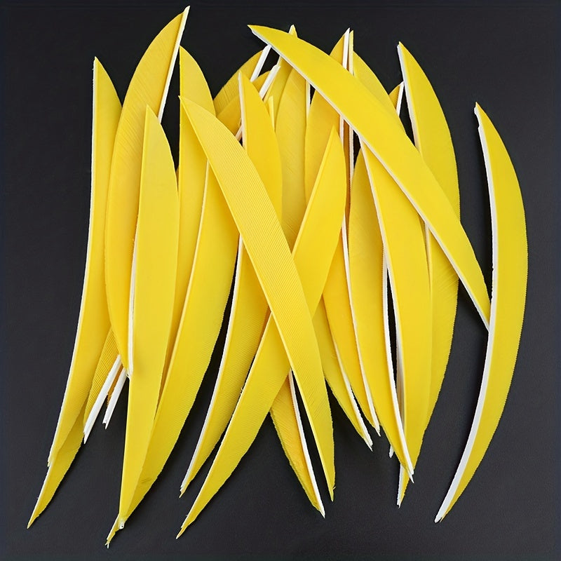 50pcs Archery Arrow Feathers 12.7cm Turkey Fletchings DIY Arrows