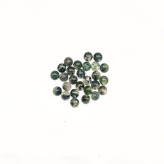 Agate Ring Face 8mm Round Flat Convex DIY B