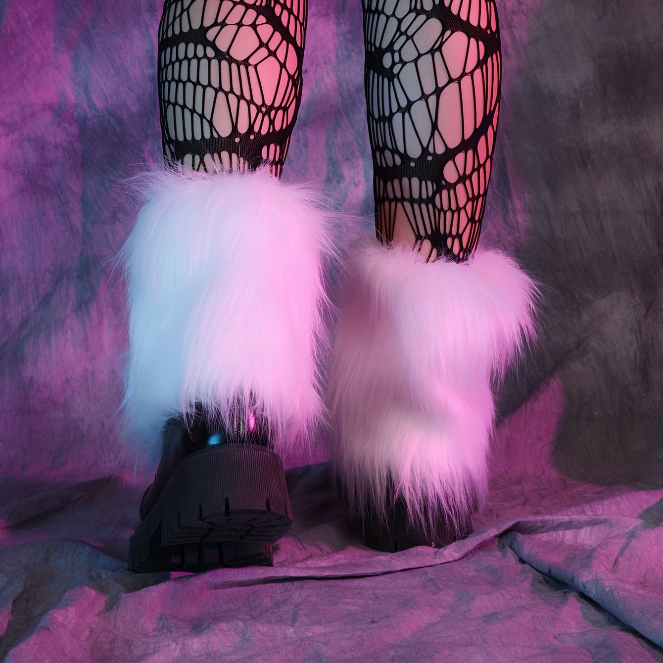 Warm Plush Boots Cover Short Leg Warmers