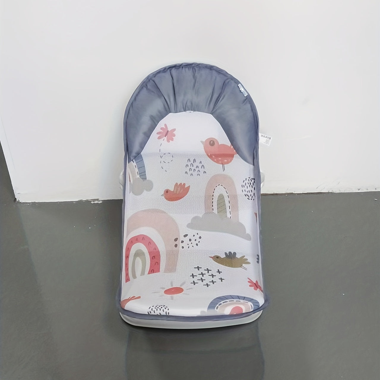 Portable Foldable Baby Bath Chair Cartoon Bath Bed