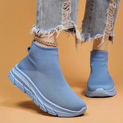 Breathable Mesh Casual Shoes Soft Comfortable Shock Absorption