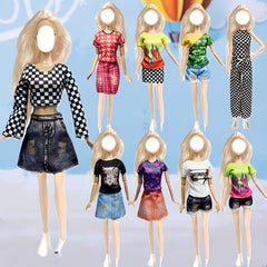 1 Pcs Dress For 1 6 Doll Daily Outfit Party Skirt Gown