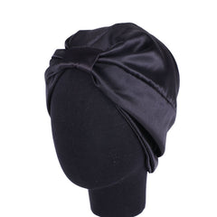 Double Layered Stretch Bandana Hat Bonnet Women Sleep Shower Cap