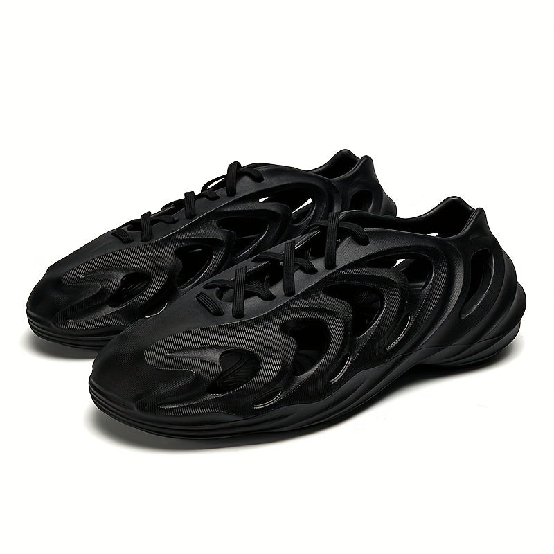 Women's Breathable Closed Toe Lace Up Clogs
