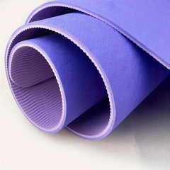 Solid TPE Yoga Mat Non-slip Fitness Mat for Exercise Skipping Yoga Pilates