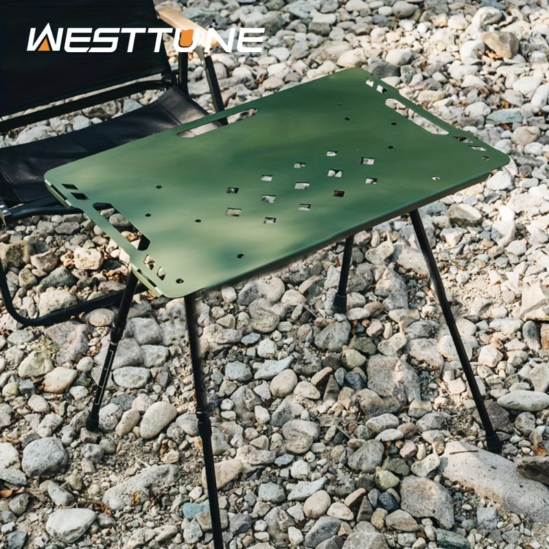 Portable Camping Table with Adjustable Legs