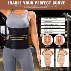 Breathable Waist Trainer Tummy Control Compression Wrap Cincher