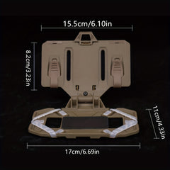 Universal Phone Holder for Airsoft Vest - Folded Chest Mount