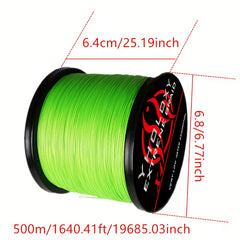 500m 547yds 4 Strand Braided PE Fishing Line 6 100lb 2 72 45 36kg