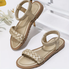 Girls Solid Open Toe Sandals Breathable Lightweight for Summer