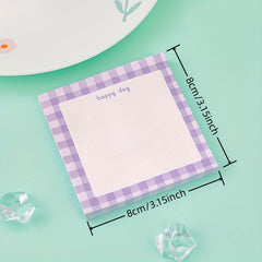 1pc Lattice Sticky Notes High Value Message N Times Sticky