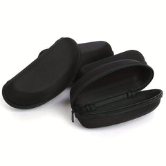 1pc Zipper Glasses Case Casual Decorative Glasses Case