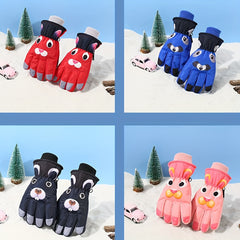 Kids Skiing Gloves Cold Weather Stay Warm Winter Outdoor Sports