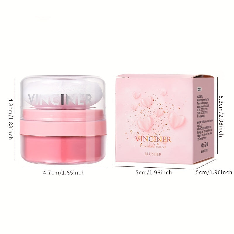 Skin-Friendly Nude Makeup Blush Powder