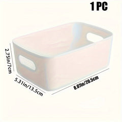 Desktop Plastic Storage Box for Office, Bathroom, Kitchen