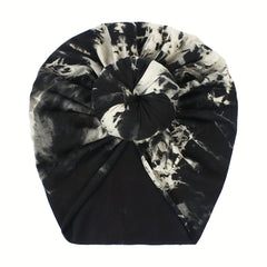 Summer Baby Boho Tie Dye Donut Pullover Hat