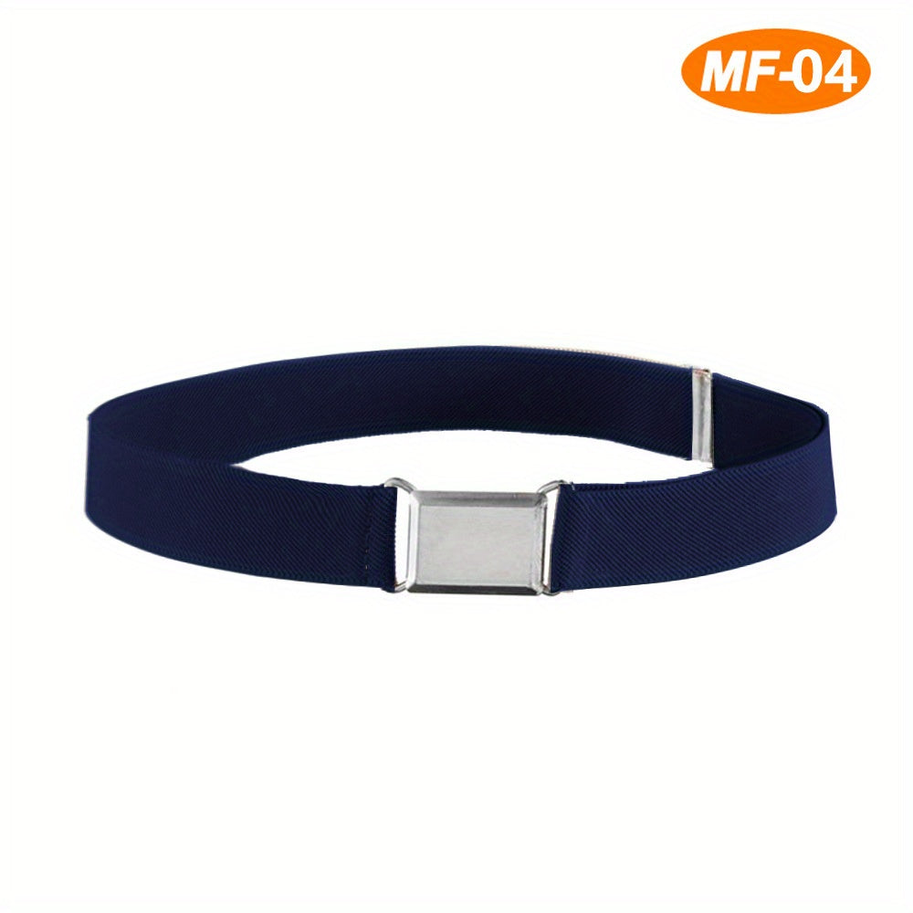 2 Pack Kids Magnetic Belt Elastic Easy Buckle