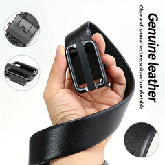 Men's Retro Leather Belt Business Belt Ideal for Daily Use