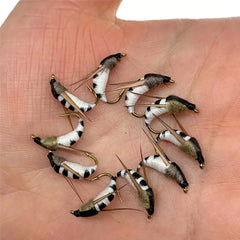 10pcs Fly Fishing Flies Insect Bait Lure Trout Bass Perch Carp Walleye