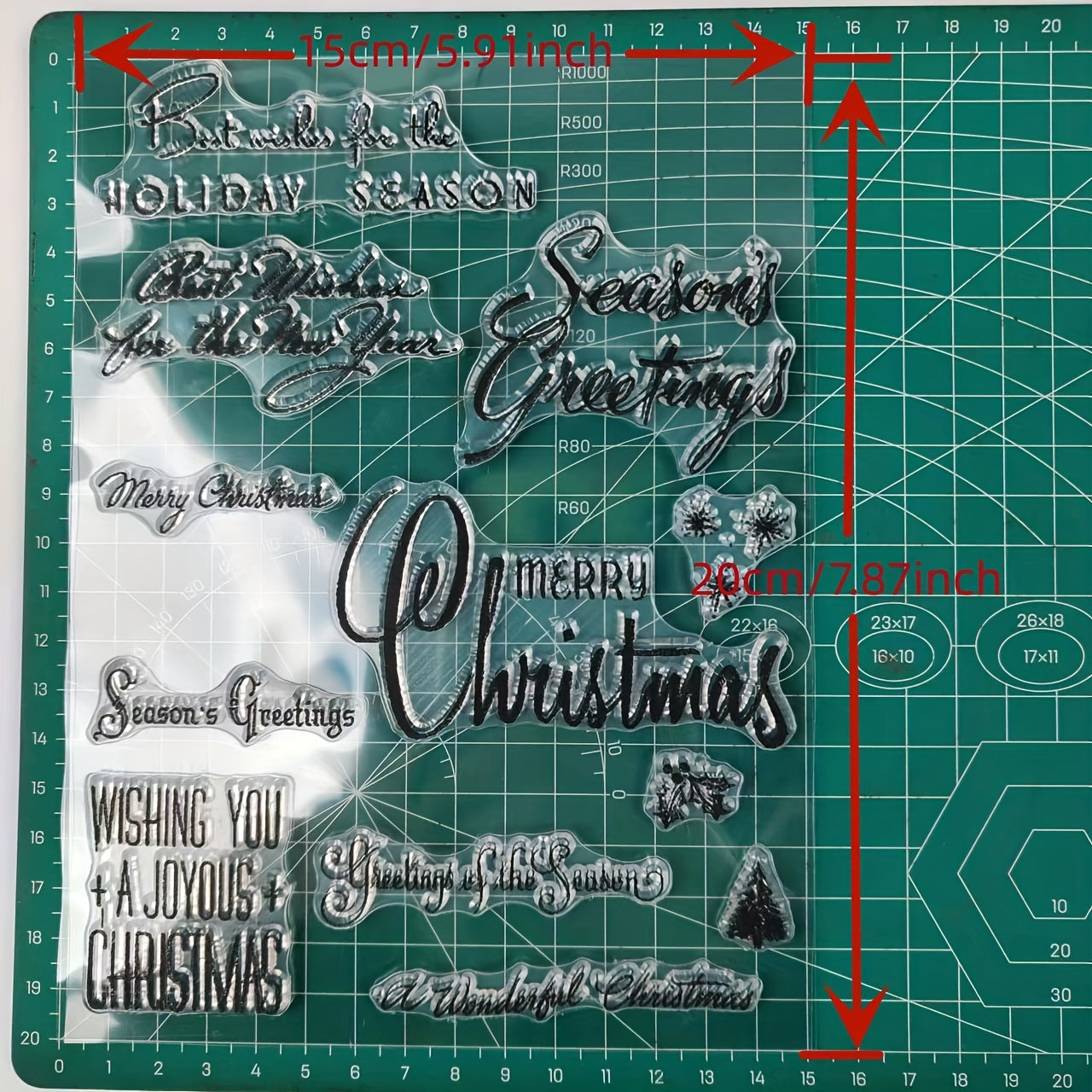 Character Clear Stamps for Scrapbooking Decor Embossing DIY Greeting Card