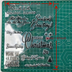 Character Clear Stamps for Scrapbooking Decor Embossing DIY Greeting Card