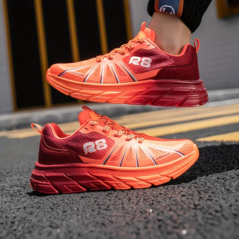 Men's Breathable Lightweight Lace Up Sneakers