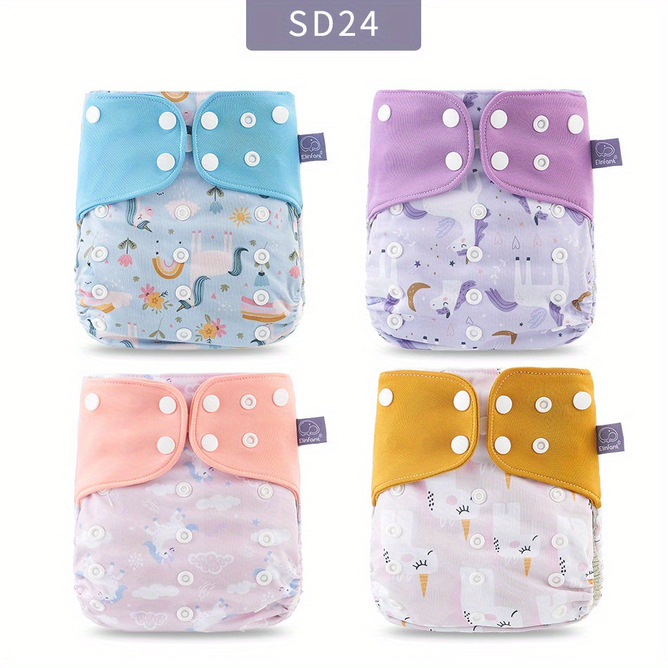 Elinfant Cloth Diapers Soft Comfortable & Eco Friendly