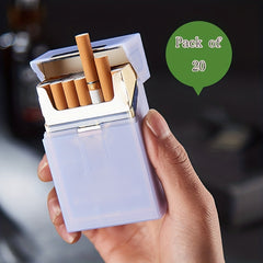 Transparent Cigarette Case Holder for 20 Packs