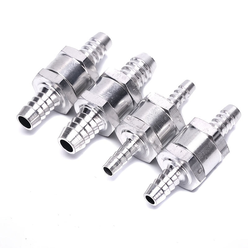 1pc Aluminium Alloy Fuel Non Check Valve One Way Fit Carburettor 4 Sizes