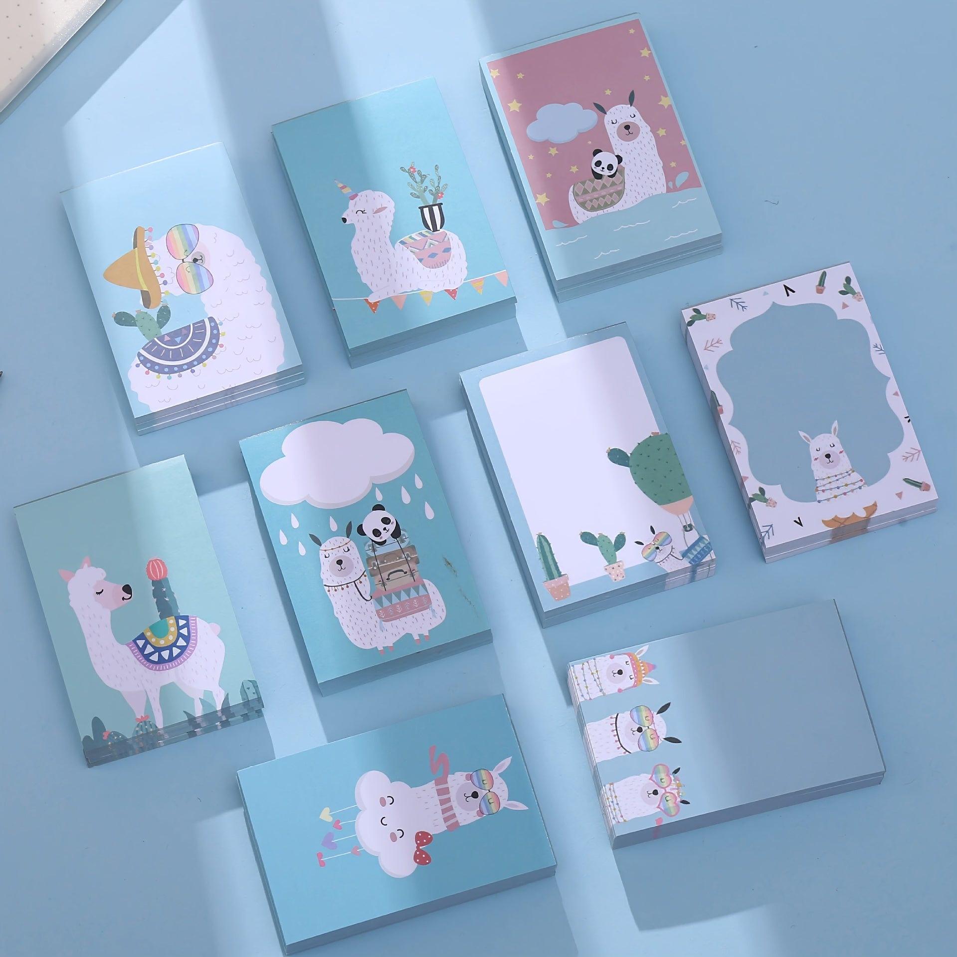 1pc Sticky Notes Memo Pads, 6.1x8.89cm Self-Stick Pads, 50 Sheets/Pad