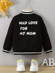 Girls Casual Fleece Varsity Jacket Warm Winter Clothes
