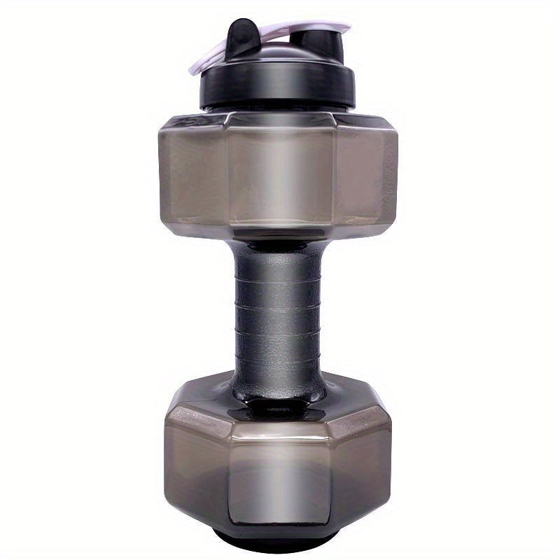 Large Capacity Dumbbell Water Bottle for Sports & Fitness