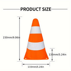 8pcs Sports Training Cones Football Basketball Equipment